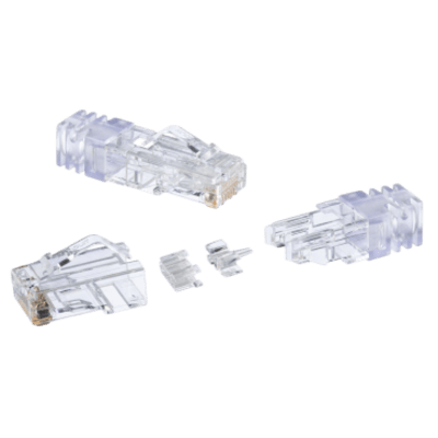 PANDUIT SP6X88PHD-C - Plug RJ45 Cat6A, Para Cable UTP Vari-Matrix Tipo Plenum, 23 AWG, Chapado en Oro de 50 Micras, Paquete de 100 | SIERRA STORE