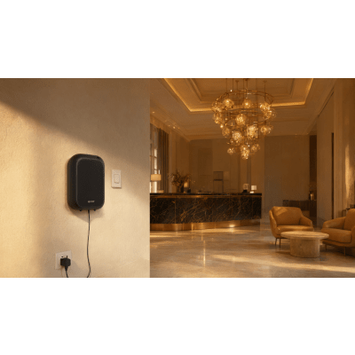 EPCOM VS1300A - Difusor de Aromas Comercial / 150 ml / Cobertura 200 m² (2152.8 ft²) / Atomización Sin Agua / Control por App / | SIERRA STORE