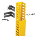 PANDUIT FRHD2KTYL - Kit de Administrador de Cables Vertical FiberRunner 2X2, Incluye Soportes de Montaje y Accesorios, Color Amarillo | SIERRA STORE