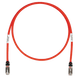 PANDUIT STP6X9RD - Patch Cord Cat6A / Blindado S/FTP / CM/LSZH / 2.74 m (9 pies) / 26 AWG / Rojo | SIERRA STORE