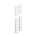 PANDUIT XG-FMS45W - Kit de Dedos para Gestión de Cables / 100 mm de Longitud / Para Gabinetes de 42 o 45 UR / Anchura Ajustable | SIERRA STORE