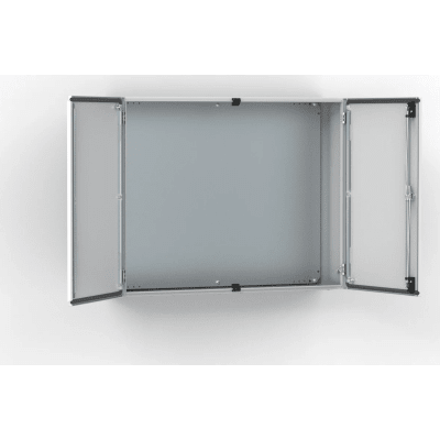 Gabinete de Doble Puerta MAD / 1000 x 1000 x 300 mm (39.37 x 39.37 x 11.81 in) / NEMA Tipo 12 / IP55 / IK10 / Acero Dulce 1.5 mm / | SIERRA STORE