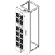Enfriador de Puerta Trasera Activo para Rack 47U / Ancho 600 mm (23.6 in) / Refrigeración por Agua Fría / 12 Ventiladores DC Hot-Swap | SIERRA STORE