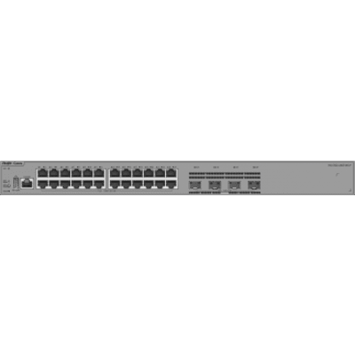 Switch Gigabit PoE+ Gestionable / 24 Puertos 10/100/1000BASE-T PoE+ / 4 Puertos SFP+ 1GE/2.5GE/10GE / Capacidad 128 Gbps / Tasa de | SIERRA STORE