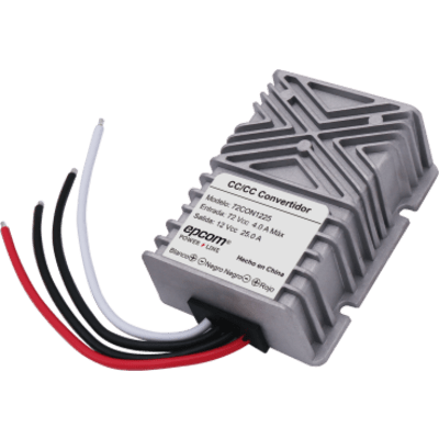 Convertidor de CD-CD / 72 Vcc de entrada / 12 Vcc de salida / 25 Amp Continuos | SIERRA STORE
