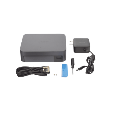 NAS UGREEN NASync DXP480T Plus / Intel Core i5-1235U 10 Núcleos / 4 Ranuras SSD M.2 NVMe PCIe 4.0 y 3.0 / 10GbE Ethernet /...