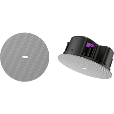 Altavoz de Techo Pasivo 2 Vías | 6.5" (165 mm) Coaxial | 8Ω y 70V/100V | 30W Continuo | 90dB Sensibilidad | 105dB SPL Continuo | 107dB | SIERRA STORE