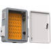 Gabinete de Acero Ventilado para Exterior / IP55 / Dimensiones 300 x 400 x 148 mm (11.81 x 15.75 x 5.83 in) / SPCC 1.2 mm / Aluminio o | SIERRA STORE