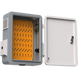 Gabinete de Acero Ventilado para Exterior / IP55 / Dimensiones 300 x 400 x 148 mm (11.81 x 15.75 x 5.83 in) / SPCC 1.2 mm / Aluminio o | SIERRA STORE
