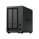NAS Synology DiskStation DS725+ | 2 Bahías | Expandible hasta 7 Unidades | 2 Ranuras M.2 NVMe | Puerto 2.5GbE | Rendimient...
