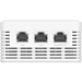 Punto de Acceso GPON de Pared / AX1800 Wi-Fi 6 / 1.8 Gbps / 2 Puertos Gigabit con PoE de Salida / FXS VoIP / Gestión Cloud Omada / | SIERRA STORE