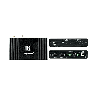 Desembebedor de Audio HDMI / 4K 60 Hz 4:4:4 / 18 Gbps / HDR / HDCP 2.2 / Salidas S/PDIF y Balanceado / ARC / EDID Manual | SIERRA STORE
