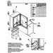 Gabinete Industrial de Uso Exterior / IP66 NEMA 4/12/13 / IK10 / Acero 1.5 mm / 600 x 600 x 400 mm (23.6 x 23.6 x 15.7 in) / Platina | SIERRA STORE