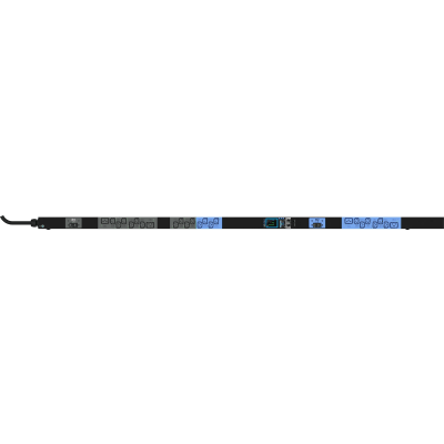 PDU Inteligente Enlogic / 24 Tomas (20) C13 + (4) C19 / 230 Vca Monofásico 32 A / 7.4 kVA / Medición y Switcheo por Toma / 2 Breakers | SIERRA STORE