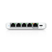 USW Flex Mini 2.5G Switch de 5 puertos 2.5G, Compacto, para Escritorio, se puede Energizar por PoE o con un Adaptador tipo...