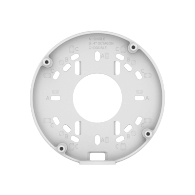 Caja de Conexiones Impermeable / IP66 NEMA 4X / Aluminio RAL9003 Blanco / ø144.2 x 64.5 mm / 870 g (1.92 lb) / Conduit 19.1 mm (3/4") | SIERRA STORE
