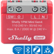 Interruptor Inteligente Mini / 1 Canal 8A / Medición de Consumo / Wi-Fi 2.4 GHz / Zigbee / Bluetooth / Matter / AC 110-240V | SIERRA STORE