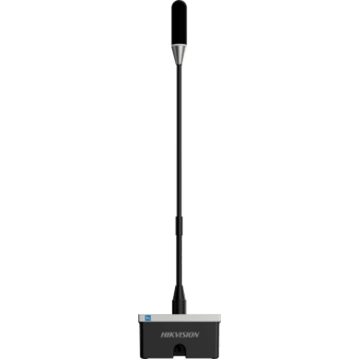 HIKVISION DS-QAPMGR-N - Micrófono Gooseneck de Red / Electret Ø14 mm Chapado en Oro / 48 kHz 24-bit / 20 Hz-20 kHz / SNR 73 dB / PoE | SIERRA STORE