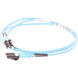 PANDUIT FX2ERLNLNSNM035 - Jumper de Fibra Optica Multimodo 50/125 OM3, LC-LC Duplex, OFNR (Riser), Color Aqua, 35 Metros (114.83 Pies) | SIERRA STORE