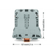 Borna de Paso para Corrientes Elevadas, 95 mm², POWER CAGE CLAMP, 2 Puntos de Conexión, 232 A, 1000 V, Montaje Carril DIN ...
