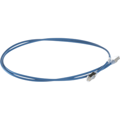 PANDUIT STP28X4MBU - Patch Cord Cat6A / 28 AWG / S/FTP Blindado / 4 m (13.1 ft) / CM/LS0H / PoE Tipo 3 y 4 | SIERRA STORE