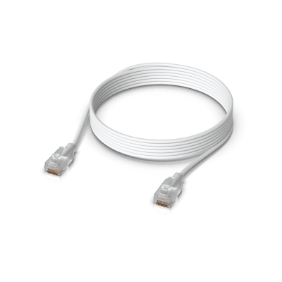 Patchcord UniFi Etherlighting? de 2 Metros (6.56 Pies), hasta 10G / Soporta hasta PoE+++ / Conector RJ45 Transparente para...