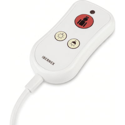 Pulsador de Cama Multifunción / IP67 / Botón Alarma / Control Luz / Cable Ignífugo 2m (6.5ft) / Conector DIN 7 Pines | SIERRA STORE