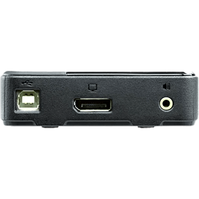 Switch KVM DisplayPort | 2 Puertos USB | Resolución 4K UHD (3840x2160 @ 60 Hz) y 4K DCI (4096x2160 @ 60 Hz) | DisplayPort 1.2 y HDCP | SIERRA STORE