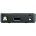 Switch KVM DisplayPort | 2 Puertos USB | Resolución 4K UHD (3840x2160 @ 60 Hz) y 4K DCI (4096x2160 @ 60 Hz) | DisplayPort 1.2 y HDCP | SIERRA STORE