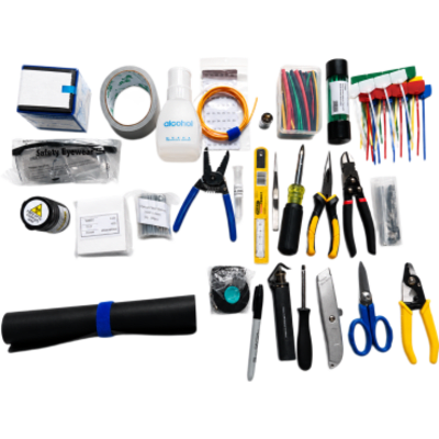 LINKEDPRO BY EPCOM LP-FT-KIT-V2 - Kit de Terminación de Fibra Óptica / 28 Herramientas y Accesorios / Estuche Portátil Rugerizado / | SIERRA STORE