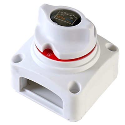Interruptor de Batería Manual / 2 Posiciones On/Off / 275 A DC Continua / 1250 A DC Arranque / Terminales de Cobre 10 mm (3/8") / | SIERRA STORE