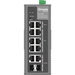 Switch Industrial PoE / 10 Puertos Gigabit / 2× PoE++ 802.3bt (Hasta 60 W) + 6× PoE+ 802.3at/af / 2× Combo RJ45/SFP Gigabit / | SIERRA STORE