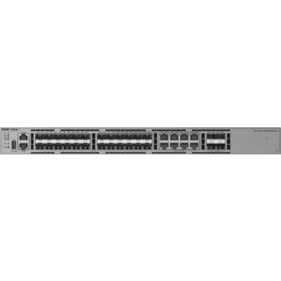 Switch Ethernet 10GE / 24 Puertos 1GE SFP + 4 Puertos 1GE/2.5GE/10GE SFP+ / Capacidad 128 Gbps / Reenvío 95.232 Mpps / CPU Quad Core | SIERRA STORE