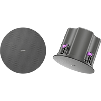 Altavoz de Techo 6.5 in (165 mm) | PoE++ PoE+ PoE Auto-negociado | Dante | Amplificador, DSP y Mezclador Integrados | Mezcla de Dos | SIERRA STORE