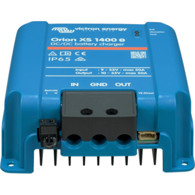 Orion XS 1400 / Cargador de Baterías CC-CC / 50 A 12/24 V / IP65 / Compatibilidad Alternador Inteligente / Para Bancos de Baterías de | SIERRA STORE