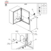 Gabinete de Acero Inoxidable / IP66 / 1000x800x300 mm (39.4x31.5x11.8 in) / 2 Cerraduras / Placa Montaje 2 mm | SIERRA STORE