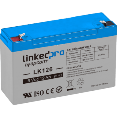 LINKEDPRO BY EPCOM LK-126 - Batería de respaldo 6 V | SIERRA STORE