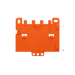 Placa de Retención de Cables / Para Portadores de Montaje / Serie 221 y 222 / Snap-in / 4 mm Ancho / 5.6 g Peso WAGO - Vis...