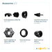 Motor Tubular Mecánico / 4 Hilos / 120 VCA / Tubo 50 mm / Persiana hasta 3 m (9.8 ft) ancho / 4 m (13.1 ft) alto / 33-60 rpm / 49 dB | SIERRA STORE
