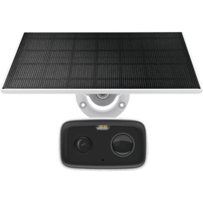 Kit Cámara de Seguridad Solar / 1080P Full HD / Batería Recargable 5,200 mAh / Autonomía 180 Días / Panel Solar con Cable 1 m (3.28 | SIERRA STORE