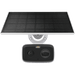 Kit Cámara de Seguridad Solar / 1080P Full HD / Batería Recargable 5,200 mAh / Autonomía 180 Días / Panel Solar con Cable 1 m (3.28 | SIERRA STORE