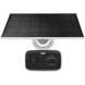 Kit Cámara de Seguridad Solar / 1080P Full HD / Batería Recargable 5,200 mAh / Autonomía 180 Días / Panel Solar con Cable 1 m (3.28 | SIERRA STORE