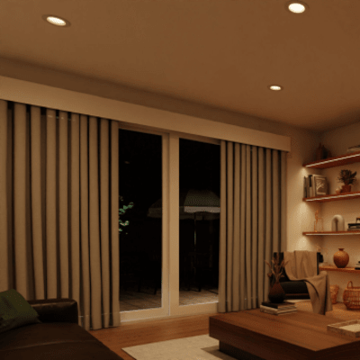 Lumaris Tunable White Recessed Downlight / 4 PULGADAS Canless / 1800 K - 4000 K CCT / 8.5 W / 800 Lumens / Flicker-Free Dimming 100% | SIERRA STORE