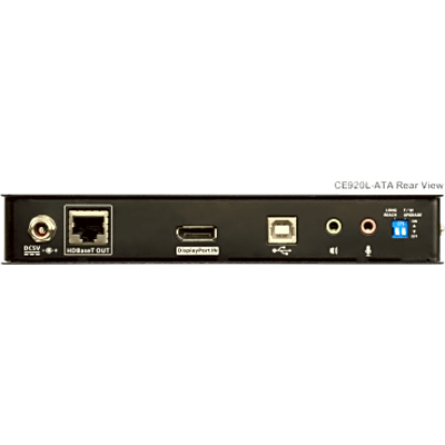 Extensor KVM USB DisplayPort HDBaseT 2.0 | 4K @ 100 m (328.1 ft) | 1080p @ 150 m (492.1 ft) | Cable Único Cat 6 / 6a | USB 2.0 Full | SIERRA STORE