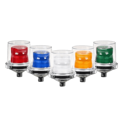 Luz de advertencia LED para ubicaciones peligrosas / 24 VCD / Verde / Clase I, II, III / División 2 / IP66 e IP69K | SIERRA STORE