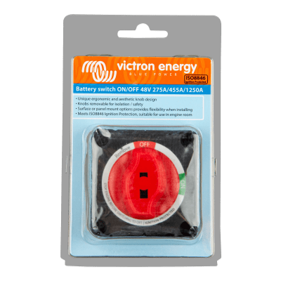 Interruptor de Batería / 275 A Corriente Continua / 1250 A Arranque / 48 V Sistema / 60 V CC Máx / ISO8846 / SAE J1171 | SIERRA STORE