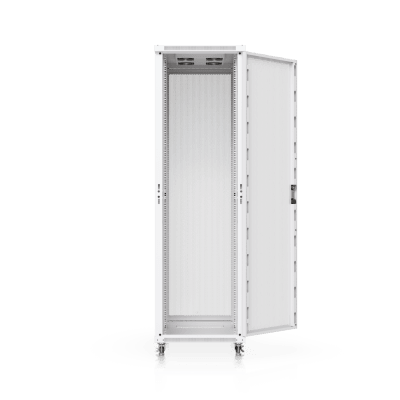 UACC Rack Cabinet 42U (600 × 1000 mm) – Gabinete de Piso Totalmente Ensamblado con Ventiladores Integrados, Paneles Removi...