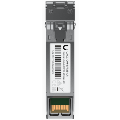 UBIQUITI UACC-OM-SFP28-LR - Transceptor de Fibra Óptica Monomodo SFP28 hasta 25 Gbps con Conectores LC dúplex, hasta 10 km | SIERRA STORE