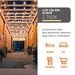 Guirnalda Serie de 24 Luces LED de 24 W / Longitud de 14.6 m (47.9 ft) con 24 Focos S14 / 2700 K Luz Cálida / 111 lm / IP65 Interior y | SIERRA STORE
