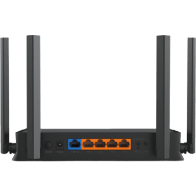 Router Wi-Fi 7 / BE3600 3.6 Gbps / Doble Banda 2.4 GHz y 5 GHz / MLO + 4K-QAM / 1× WAN + 4× LAN Gigabit / 4 Antenas Externas con | SIERRA STORE